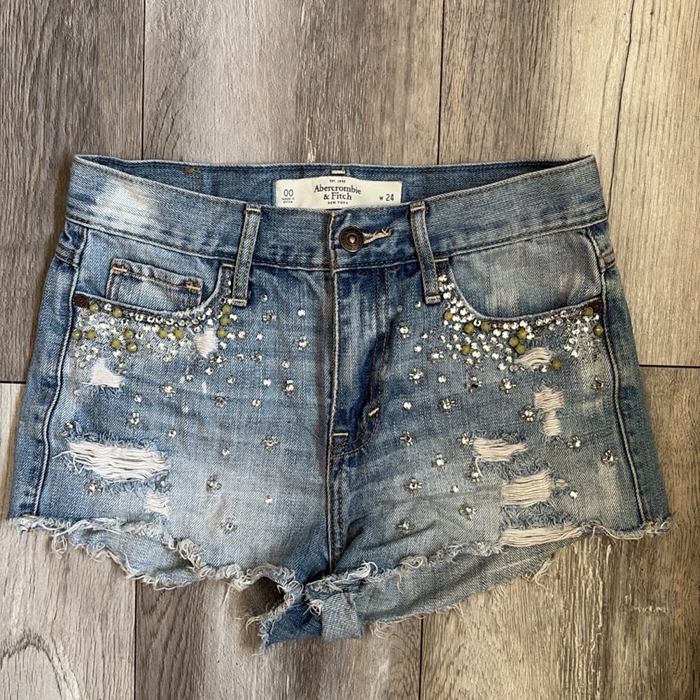 Abercrombie and Fitch high waisted shorts